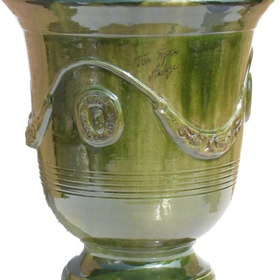 VASE ANDUZE EMAIL VERT N°0